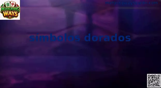 Símbolos Dorados en Mahjong Ways
