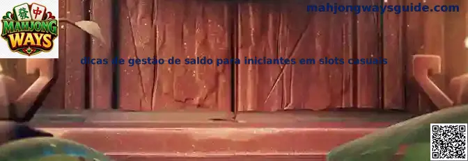 Gestión de saldo para principiantes en slots casuales