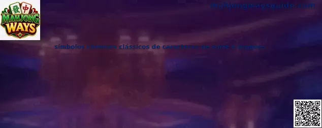 Símbolos chinos clásicos de suerte y dragones