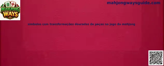 Símbolos con transformaciones doradas de piezas en Mahjong Ways