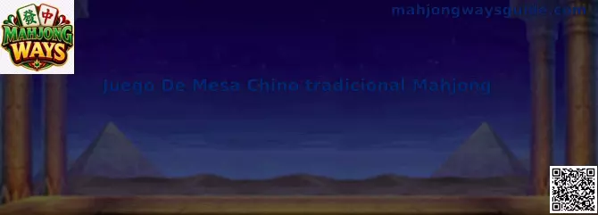 Juego De Mesa Chino tradicional Mahjong
