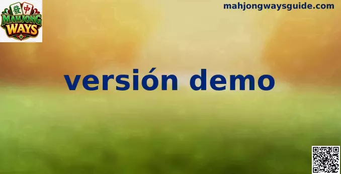 Interfaz de la versión demo de Mahjong Ways en México