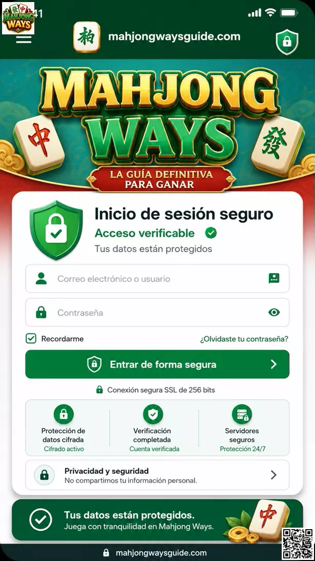 Protección de Datos Mahjong Ways