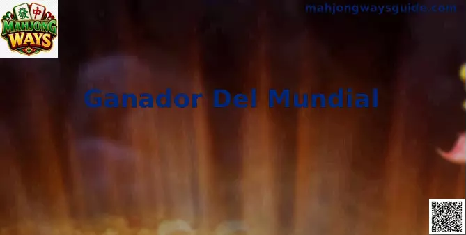 Ganador del Mundial Mahjong Ways México