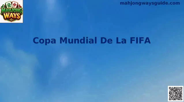 Copa Mundial de la FIFA imagen oficial